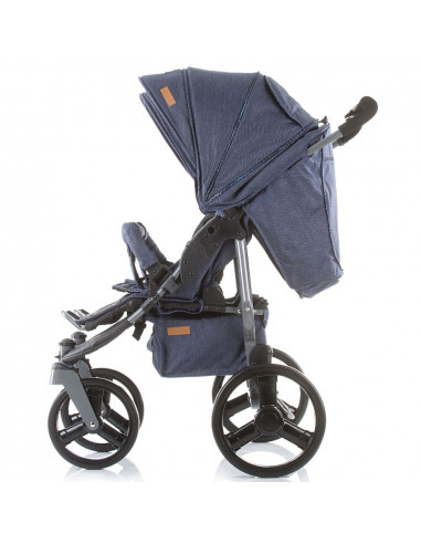 Carucior gemeni Chipolino Twix jeans,KBTX01904JN