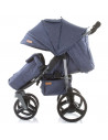Carucior gemeni Chipolino Twix jeans,KBTX01904JN