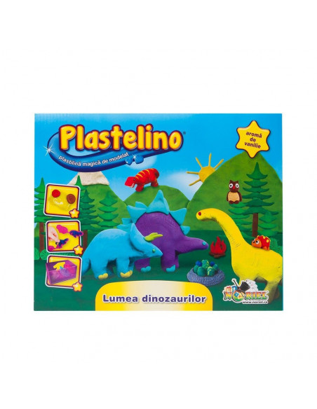 Lumea Dinozaurilor - Plastelino Noriel Lumea Dinozaurilor - Plastelino Noriel