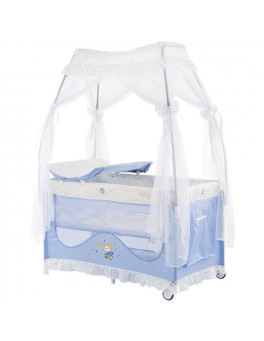 Patut pliabil Chipolino Sahara sky blue,KOSISA191SK