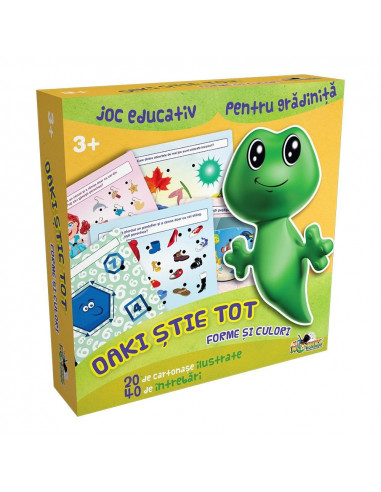 Forme Si Culori Oaki Stie Tot, Joc Noriel,Uniq22068