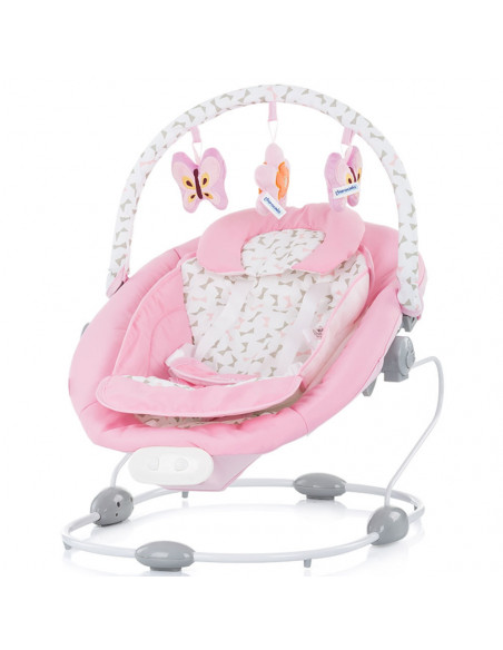 Leagan electric si balansoar Chipolino Paradise pink