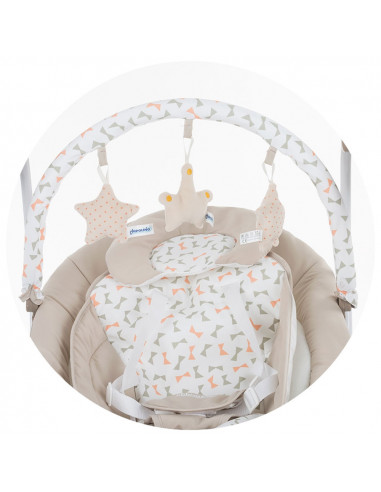 Leagan electric si balansoar Chipolino Paradise pink