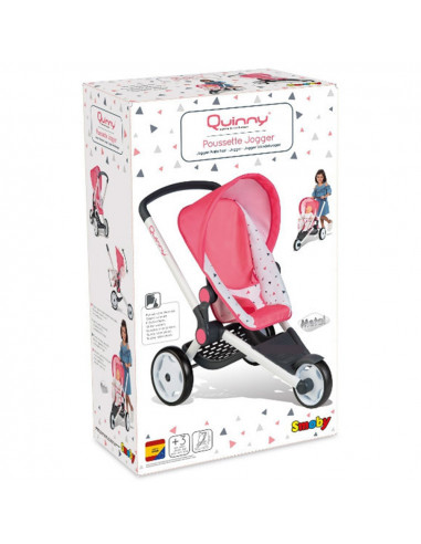 Carucior pentru papusi Smoby Quinny Jogger,S7600255098
