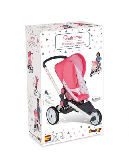 Carucior pentru papusi Smoby Quinny Jogger,S7600255098
