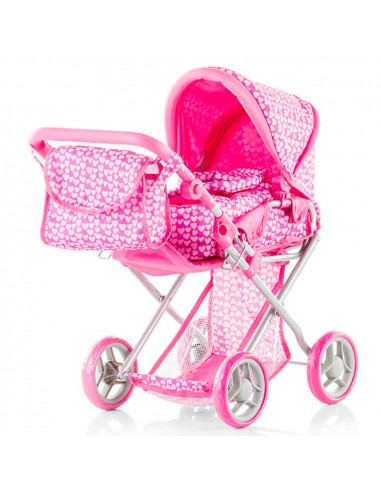 Carucior pentru papusi Chipolino Gabby sweet hearts,KZKGB01804SH