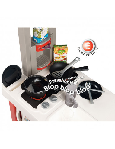 Bucatarie Smoby Bon Appetit rosu,S7600310819