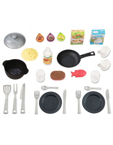 Bucatarie Smoby Mini Tefal Studio rosu,S7600311042