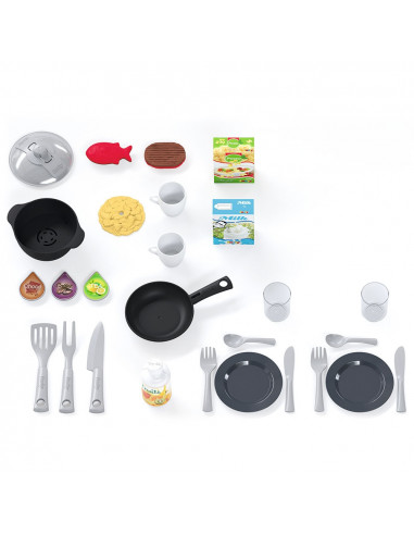 Bucatarie Smoby Mini Tefal Studio rosu,S7600311042
