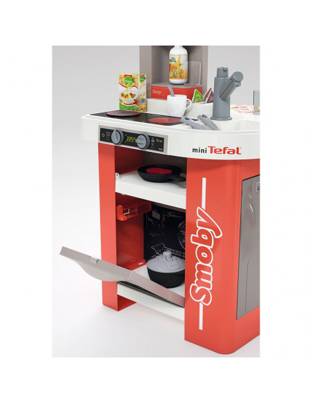 Bucatarie Smoby Mini Tefal Studio rosu,S7600311042