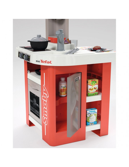 Bucatarie Smoby Mini Tefal Studio rosu,S7600311042