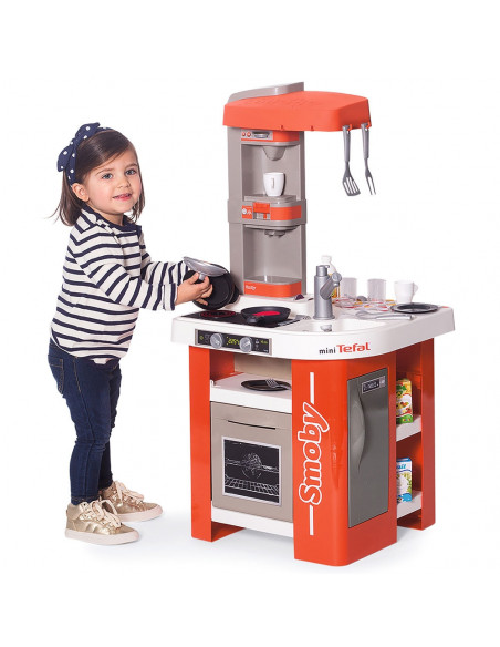 Bucatarie Smoby Mini Tefal Studio rosu,S7600311042