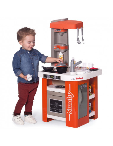 Bucatarie Smoby Mini Tefal Studio rosu,S7600311042