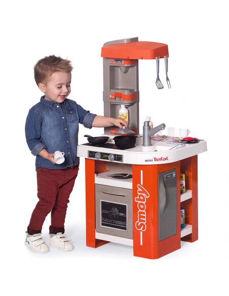 Bucatarie Smoby Mini Tefal Studio rosu,S7600311042
