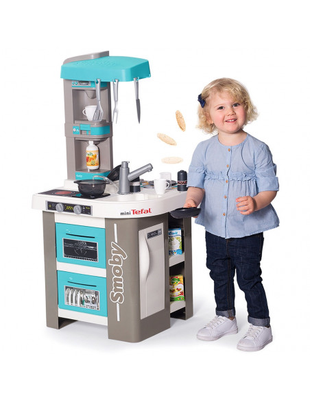 Bucatarie Smoby Mini Tefal Studio Bubble gri