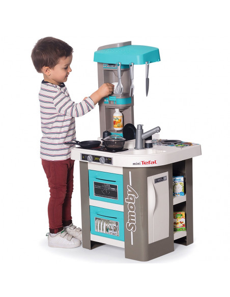 Bucatarie Smoby Mini Tefal Studio Bubble gri