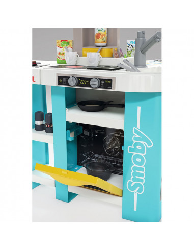 Bucatarie Smoby Tefal Studio XL Bubble albastru,S7600311045