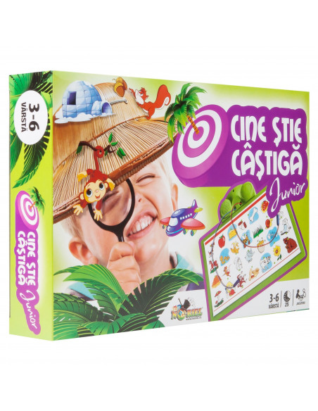 Cine Stie, Castiga! Junior Compact, Joc Noriel,NOR7997