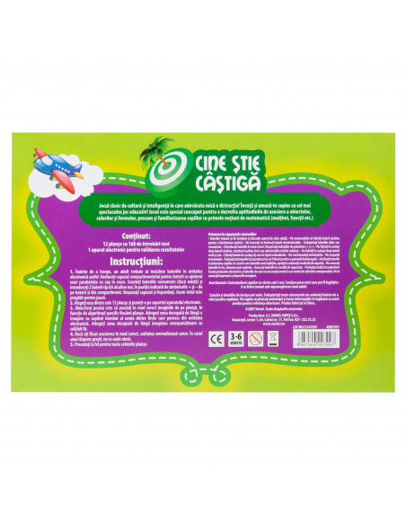 Cine Stie, Castiga! Junior Compact, Joc Noriel,NOR7997