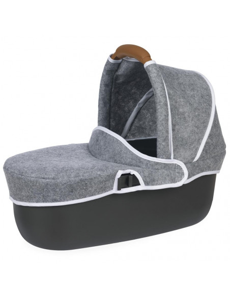 Carucior pentru papusi Smoby Quinny Combi 3 in 1 gri,S7600253104