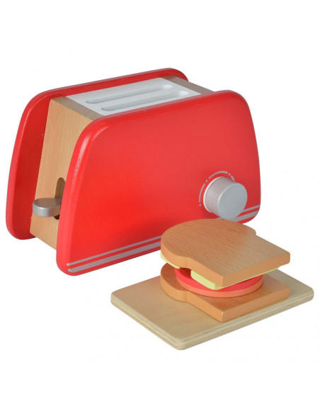 Jucarie din lemn Eichhorn Toaster,S100002487 Jucarie din lemn Eichhorn Toaster,S100002487