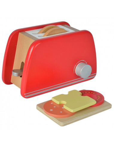 Jucarie din lemn Eichhorn Toaster,S100002487 Jucarie din lemn Eichhorn Toaster,S100002487