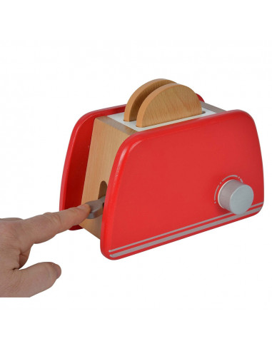Jucarie din lemn Eichhorn Toaster,S100002487 Jucarie din lemn Eichhorn Toaster,S100002487