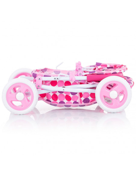 Carucior pentru papusi Chipolino Lora pink,KZKLO02001PI
