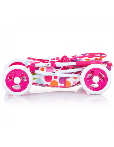 Carucior pentru papusi Chipolino Lora white,KZKLO02002WH