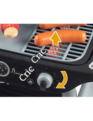 Jucarie Smoby Gratar BBQ cu 18 accesorii,S7600312001
