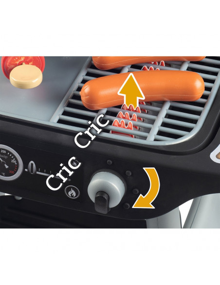 Jucarie Smoby Gratar BBQ cu 18 accesorii,S7600312001