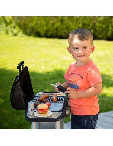 Jucarie Smoby Gratar BBQ cu 18 accesorii,S7600312001