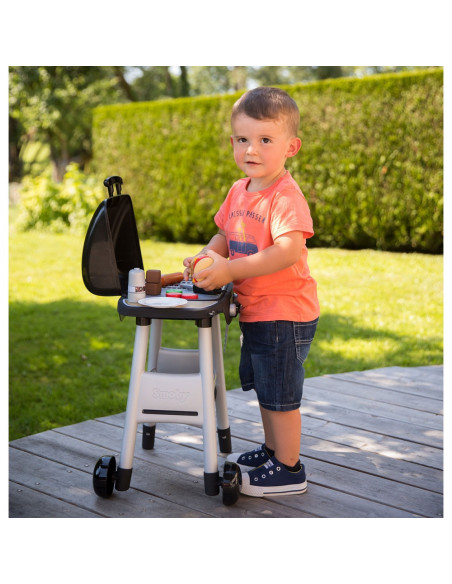 Jucarie Smoby Gratar BBQ cu 18 accesorii,S7600312001