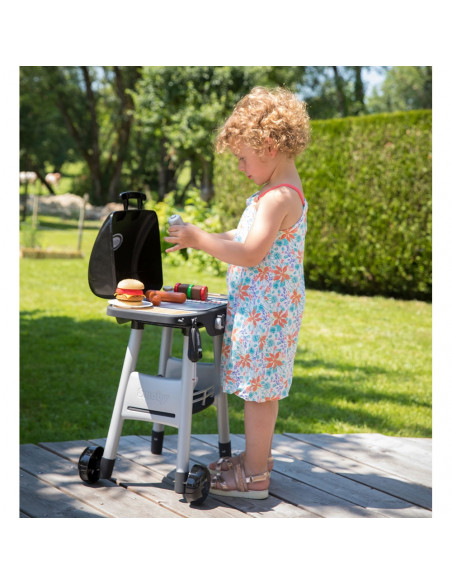 Jucarie Smoby Gratar BBQ cu 18 accesorii,S7600312001