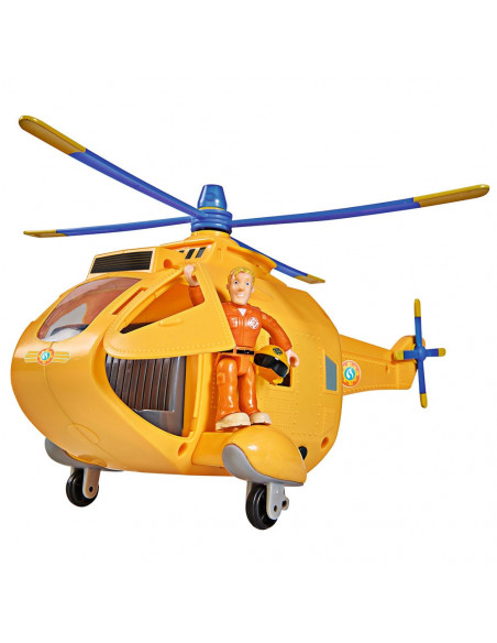 Jucarie Simba Elicopter Fireman Sam Wallaby 2 cu figurine si