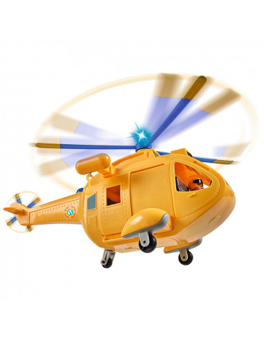 Jucarie Simba Elicopter Fireman Sam Wallaby 2 cu figurine si