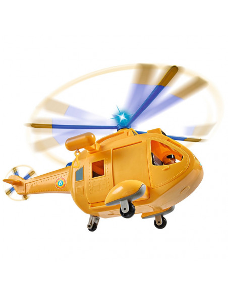 Jucarie Simba Elicopter Fireman Sam Wallaby 2 cu figurine si