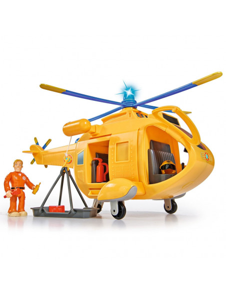 Jucarie Simba Elicopter Fireman Sam Wallaby 2 cu figurine si