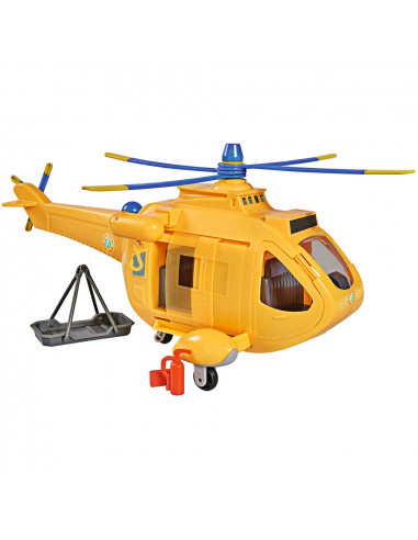 Jucarie Simba Elicopter Fireman Sam Wallaby 2 cu figurine si