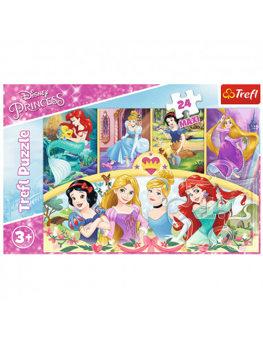 Puzzle Trefl Maxi Disney Princess, Amintiri magice 24