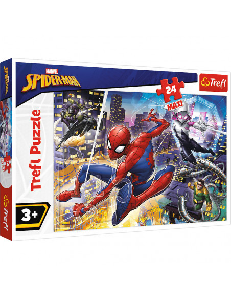 Puzzle Trefl Maxi Marvel Spider Man, Curajosul Spider Man 24