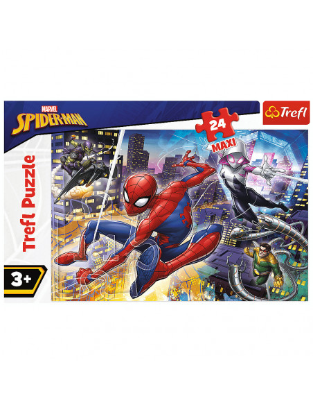 Puzzle Trefl Maxi Marvel Spider Man, Curajosul Spider Man 24