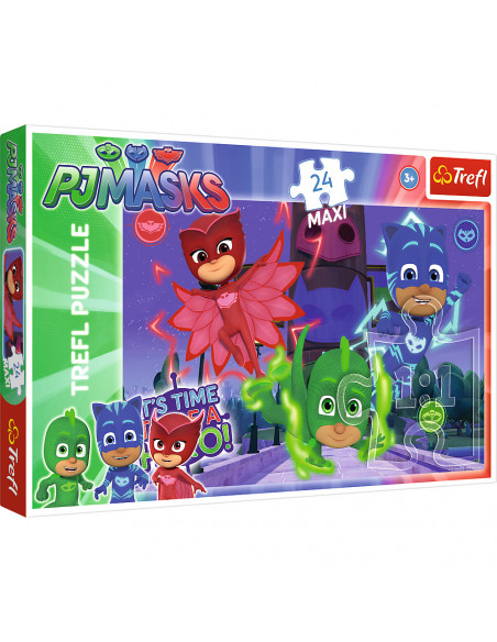 Puzzle Trefl Maxi Eroi in Pijama, Eroi Misteriosi 24