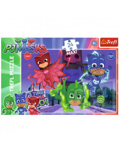 Puzzle Trefl Maxi Eroi in Pijama, Eroi Misteriosi 24
