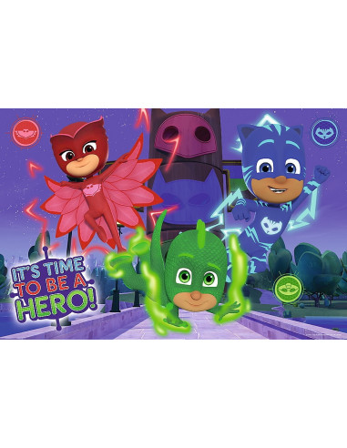 Puzzle Trefl Maxi Eroi in Pijama, Eroi Misteriosi 24