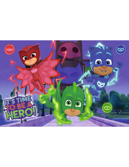 Puzzle Trefl Maxi Eroi in Pijama, Eroi Misteriosi 24