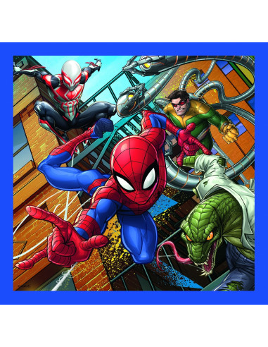 Set puzzle 3 in 1 Trefl Marvel Spider Man, Forta paianjenului