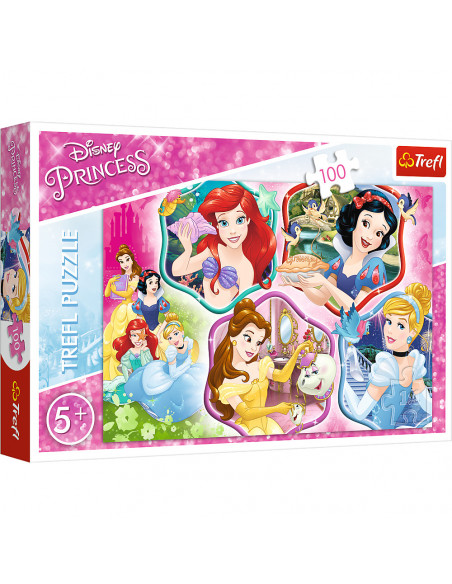 Puzzle Trefl Disney Princess, Printesele fermecate 100