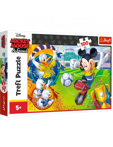 Puzzle Trefl Disney Mickey Mouse, Mickey pe terenul de sport