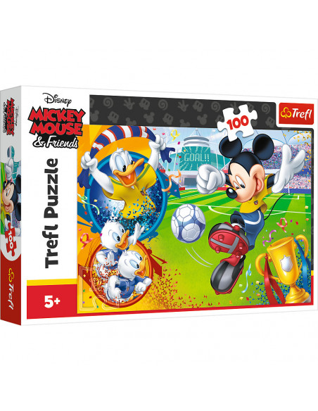 Puzzle Trefl Disney Mickey Mouse, Mickey pe terenul de sport